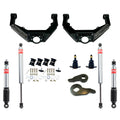 KRYPTONITE STAGE 3 LEVELING KIT WITH EIBACH SHOCKS FOR 2001-2010 CHEVY/GMC HD TRUCKS 2002-2009 HUMMER H2 KR10STAGE3EIB