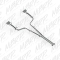 MBRP MBRP 2.5 Cat Back Dual Split Rear T409 S7108409 S7108409
