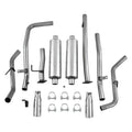 MBRP MBRP Aluminized Steel 2.5 Cat Back Dual Split Side S5316AL S5316AL