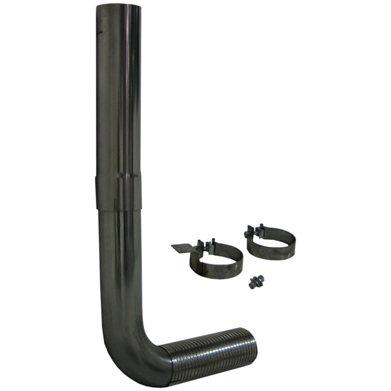 MBRP MBRP T409 Stainless Steel Full Size Pickup Single Stack mount kit. UT3001 UT3001