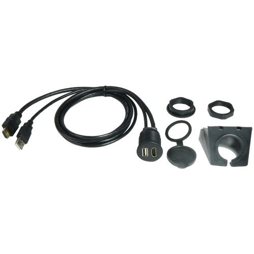 ILLUMINATED ON/OFF 110V SWITCH RED/BLACK 3/BAG