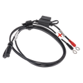 OPTIMATE CABLE WEATHERPROOF BATTERY LEAD FOR HEATED APPAREL/GEAR USED IN POWERSPORT ATO 15A FUSE