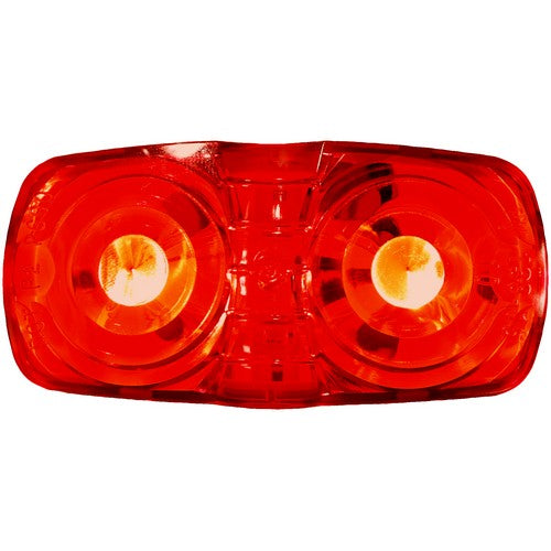 LED M/C PC MV RECT DBL BULLS-EYE 4