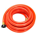 RHINOFLEX 25FT CLEAN OUT GRAY/BLACK WATER HOSE 5/8IN ID