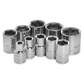 10PC 3/8IN DR SAE SOCKET SET