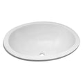 SINK 10X13 WHITE ABS OVAL LAVATORY W/STOPPER