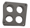 HOLLEY DOM 4BBL 4 HOLE 2.063 BORE .062 THK CARB GSKT