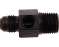 #6 to 3/8 NPT Fuel Press Adapter w/ 1/8 NPT Port