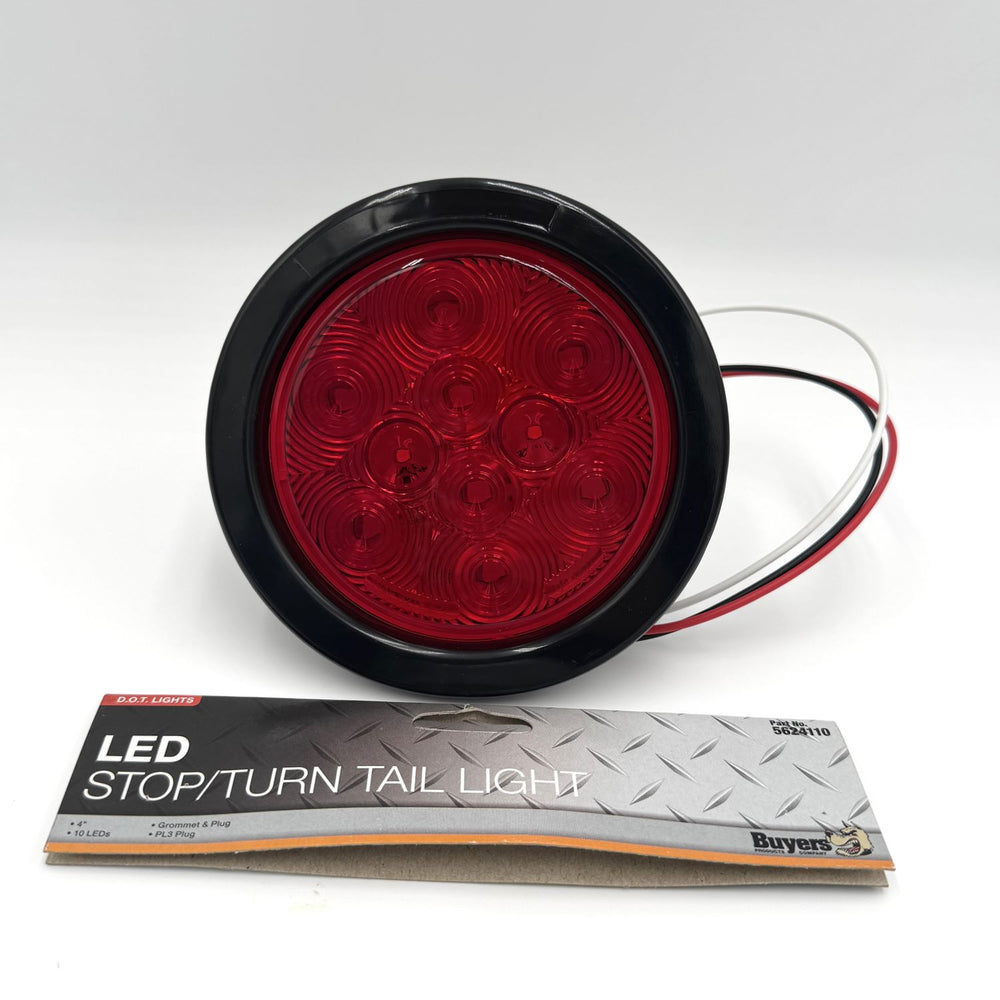 LIGHT,4IN ROUND,STOP/TURN/TAIL,10 L