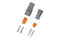 Diode Dynamics - Deutsch Connector Kit, 2-Pin (12-14 Gauge)
