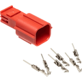 NAMZ 21-23 HD Mating 6-Position Male Red Connector & Terminal Kit for OBD-II
