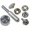 CANVAS FASTENER KIT STEEL / BRASS -