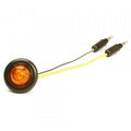 CLR/MKR YELLOW LED ROUND MICRON