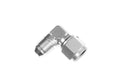 03AN MALE ADAPTER TO 03AN FEMALE ADAPTER 90 DEGREE CLEAR