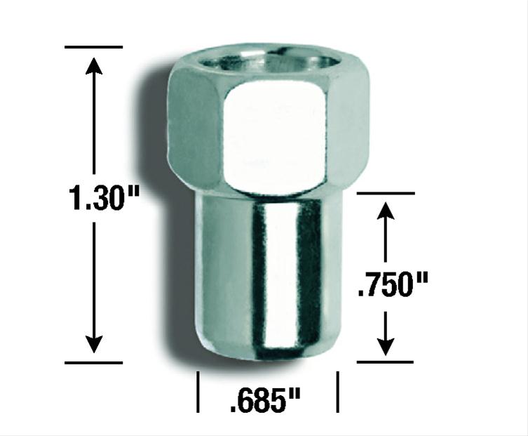 7/16IN STANDARD MAG OPEN END LUGS CLAMSHELL