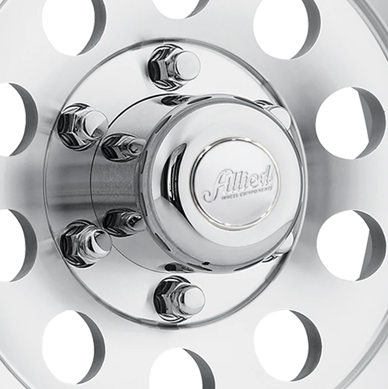 2 Piece Steel Push Through Trailer Center Cap (8 lug) Includes: 1 Cap Fits Series # 870