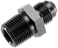 12 STRAIGHT MALE ADAPTER TO 16 (1) NPT MALE BLACK