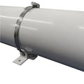 SADDLE SLIDING ADJUSTABLE FOR HOSE CARRIER WHITE BAGGED