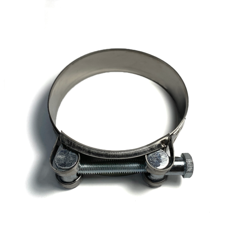 Ticon Industries 3.5in Stainless Steel Tri-Clover Clamp Heavy Duty Single Pin w/Silicone Gasket