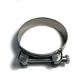 Ticon Industries 3.5in Stainless Steel Tri-Clover Clamp Heavy Duty Single Pin w/Silicone Gasket