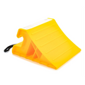SUPER WHEEL CHOCK WITH ROPE YELLOW