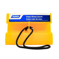SUPER WHEEL CHOCK WITH ROPE YELLOW