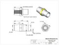 5/8-18 LH Tube End - 1-1/4in x .120in