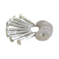HARDWARE LAGBOLT SET FLOAT 3/8' GAL