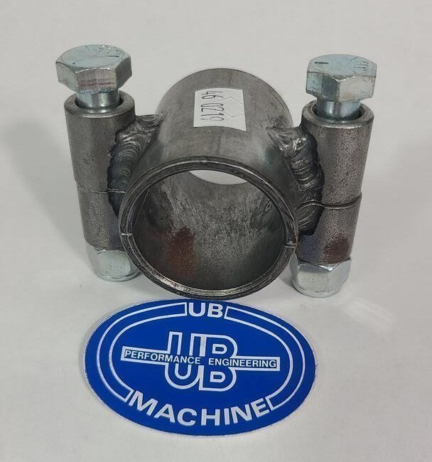 2 Bolt Clamp 1.25 I.D. x 2in Wide