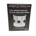 Spectre Universal Adapter Intake Manifold / Vent Port & Vacuum Sensor Adapter 3in. - Chrome