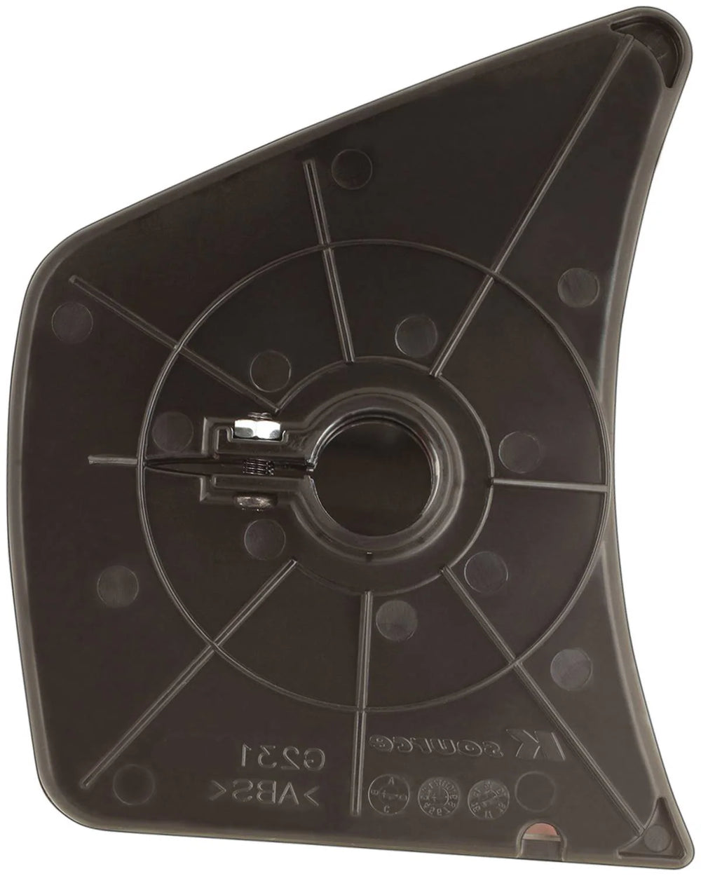 RH SIDE GLASS ASSEMBLY ONLY FOR SNAP & ZAP 80910 FLAT LENS