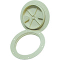 6IN SCREWOUT DECK PLATE POLAR WHITE