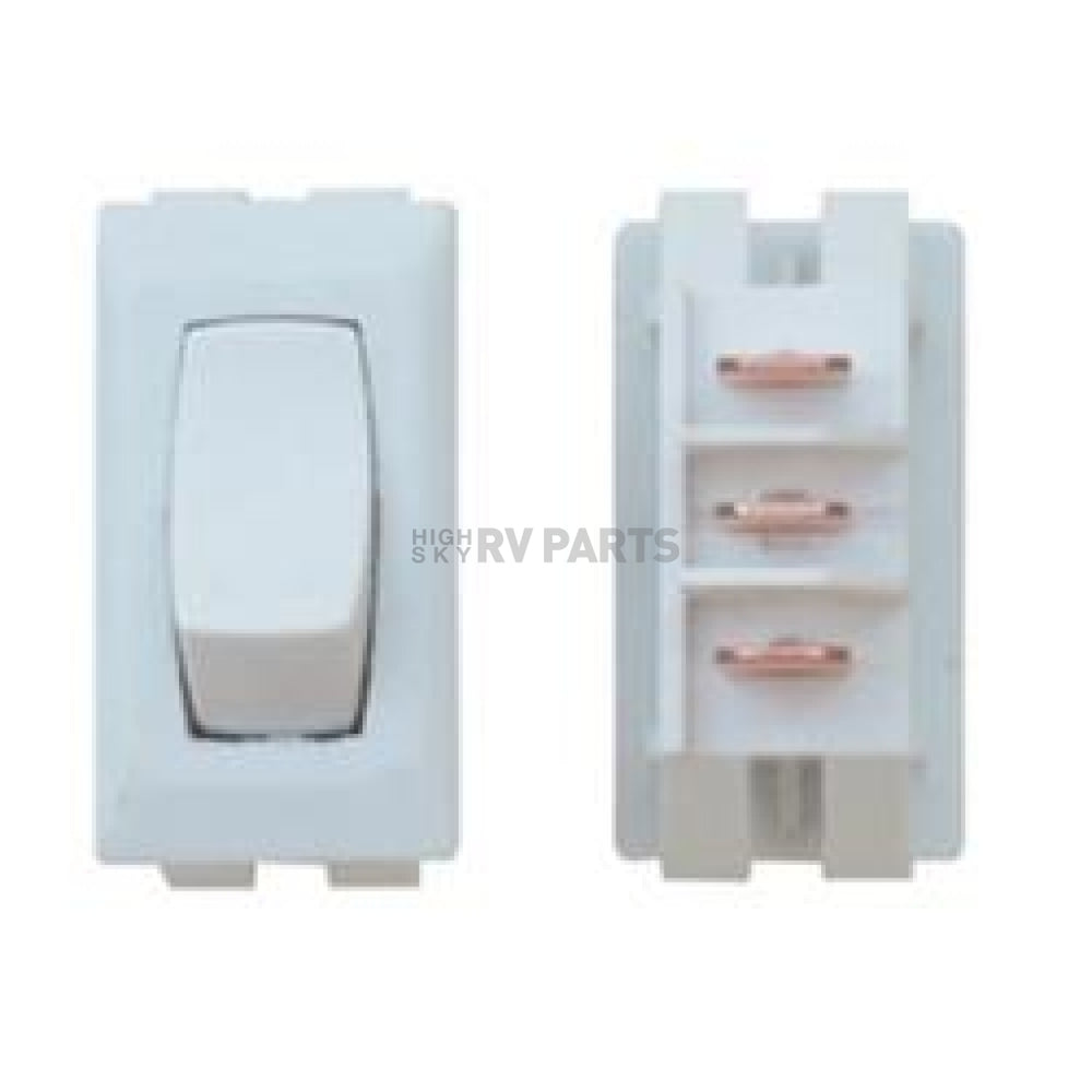ON/ON SWITCH IVORY 3/BAG