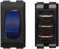 ILLUMINATED ON/OFF SWITCH BLUE/BLACK 3/BAG