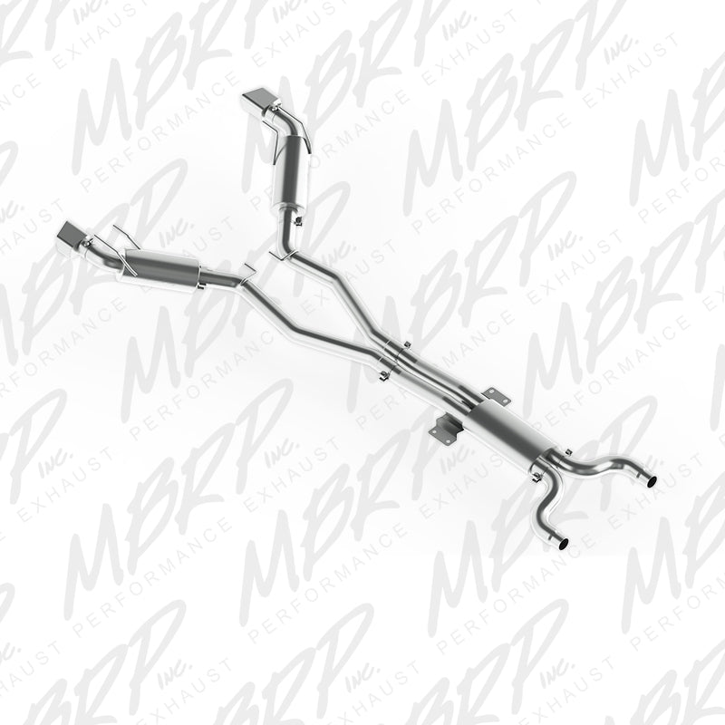 MBRP MBRP 3 Dual Cat Back Rectangular Tips T304 S7026304 S7026304
