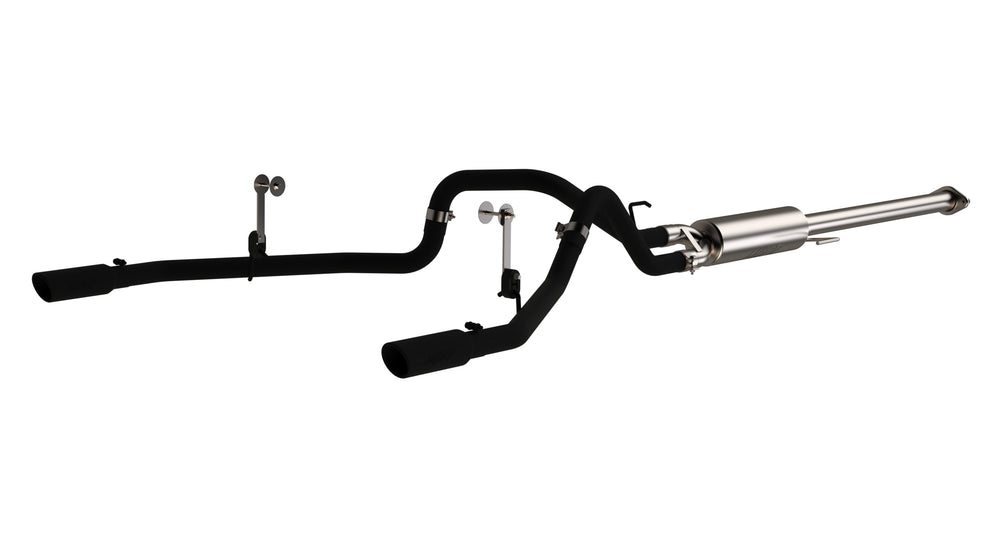 MBRP MBRP Black Coated 2.5 Cat Back Dual Rear S5255BLK S5255BLK