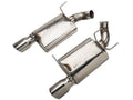 MBRP MBRP T304 Stainless Steel 3 Dual Muffler Axle Back Split Rear (Street Version) S7224304 S7224304