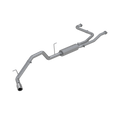 MBRP MBRP T409 Stainless Steel 2.5 Cat Back Dual Split Side S5204409 S5204409