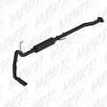 MBRP MBRP 3 Cat Back Single Side Black Coated S5236BLK S5236BLK