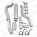 MBRP MBRP Aluminized Steel 4 Cat Back Single Side S6012AL S6012AL