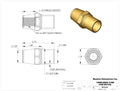 3/4-16 LH Tube End - 1-3/8in x .095in