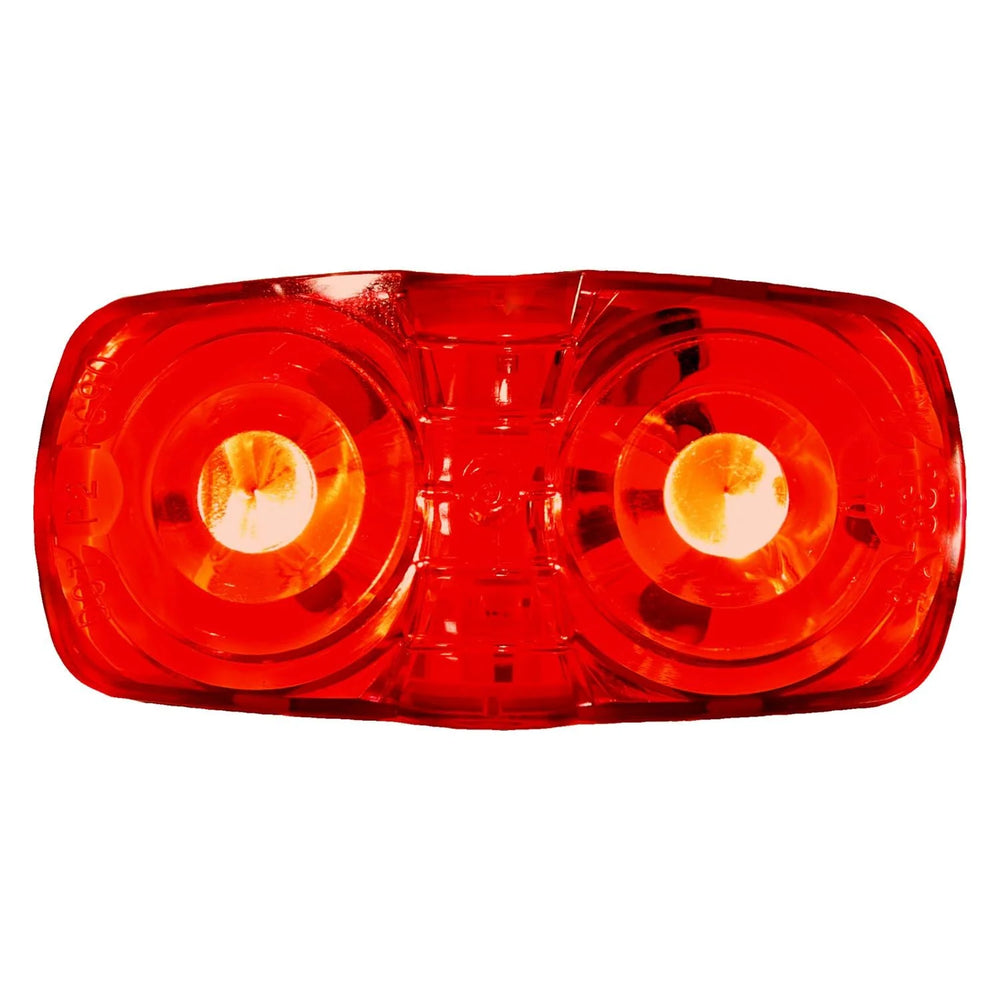 LED M/C PC MV RECT DBL BULLS-EYE 4