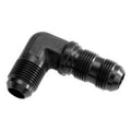 08 90 DEGREE MALE AN/JIC BULKHEAD ADAPTER BLACK