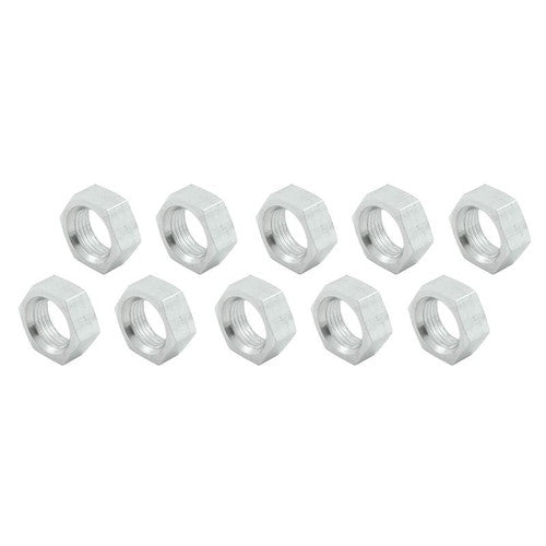 5/8-18 RH Alum Jam Nuts 10pk