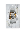 INSELF CONTAINEDIN WHITE WALL SWITCH W/COVERPLATE