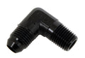Fragola -6AN x 1/4 NPT 90 Degree Adapter - Black