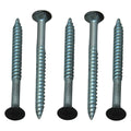 FLAT HEAD SQUARE RECESS SCREW BLACK 8 X 2 (250/CTN)