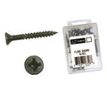 FLAT HEAD SQUARE RECESS SCREW BLACK 8 X 2 (250/CTN)