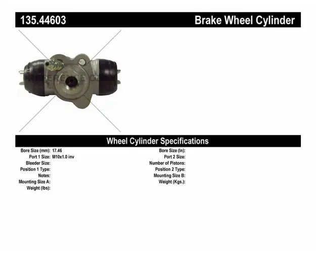 C-TEK STANDARD WHEEL CYLINDER