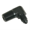 Fragola -4AN x 1/4 NPT 90 Degree Adapter - Black